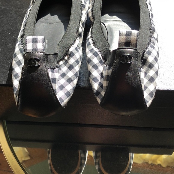 Authentic CHANEL ballet flats 38 - Picture 2 of 6
